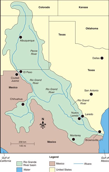 Rio Grande An International Boundary River Is Drying Up And In Need Of