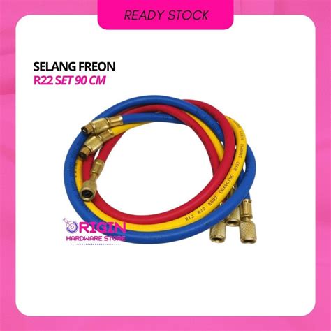 Jual Selang Freon R Set Cm Slang Manifold Testing Pengisi R