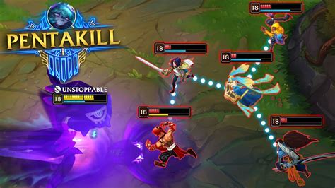 IMPOSSIBLE PENTAKILL MOMENTS YouTube