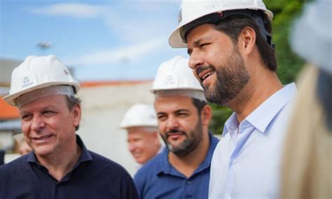 Prefeito e gestores vistoriam obras do Centro de Excelência do Basquete