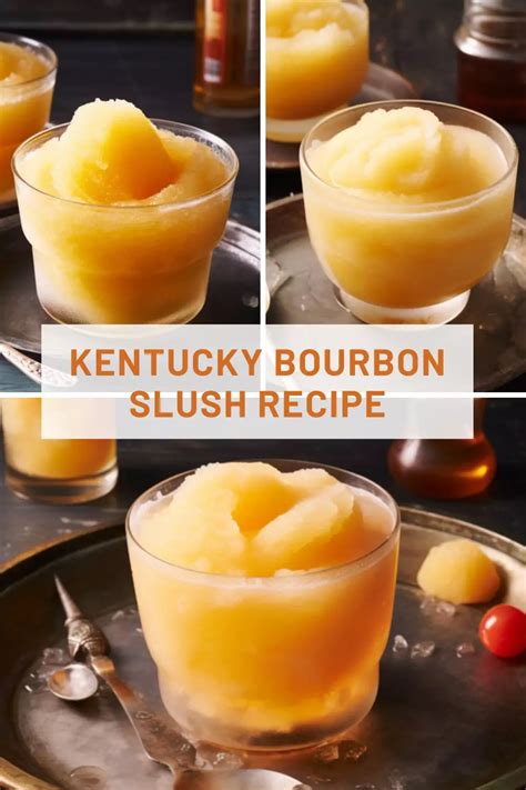 Kentucky Bourbon Slush Recipe Bexs Kitchen