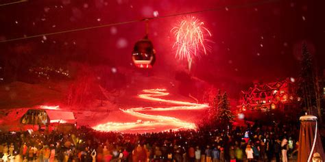 New Years Eve Torchlight Parade Town Of Mountain Village