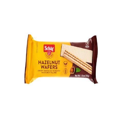 Schar Hazelnut Wafers 50g Healthy Options