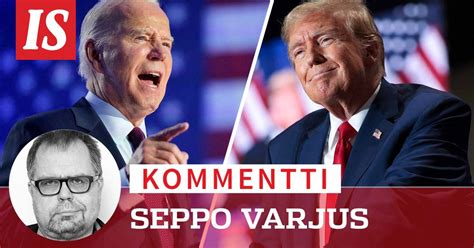 Biden Ja Trump Sekoilivat Sanoissaan Ilta Sanomat