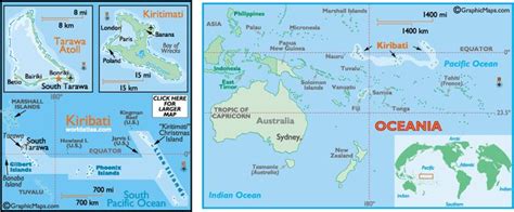 Kiribati Maps Facts Palau Palau Islands South Pacific