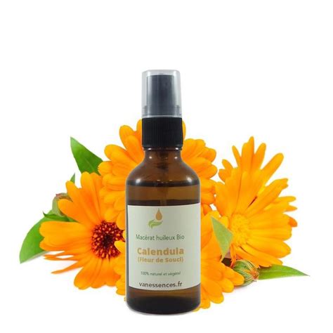 Huile De Calendula Bio Mac Rat Huileux De Fleurs De Souci Biologique