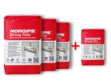 Norgips Strong Filler Kg Gips Do Spoinowania