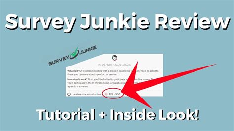 Survey Junkie Review (Tutorial + Inside Look) - YouTube