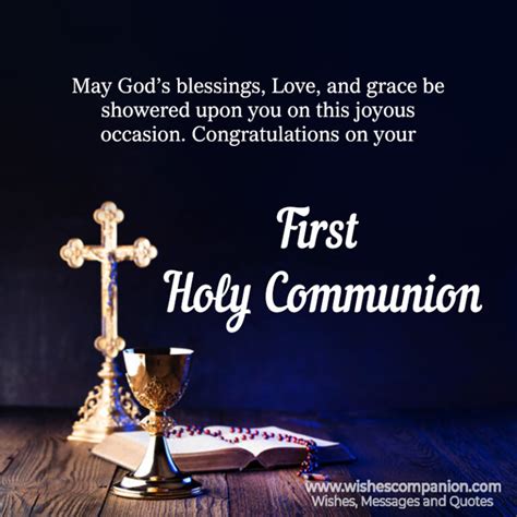 First Holy Communion Wishes And Messages Wishes Companion