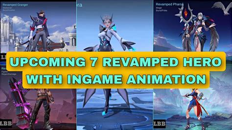 Upcoming Revamped Hero New Look And Ingame Animation Revamped