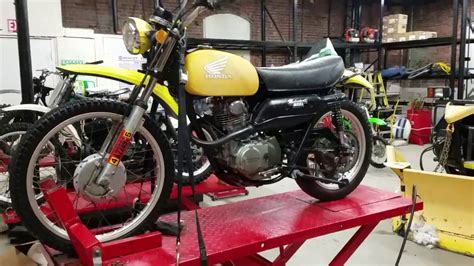 1972 Honda Xl250 Pearl Harbor Special Youtube