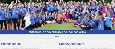 Sutton Coldfield Grammar School For Girls 11 Plus 11 Exam Information