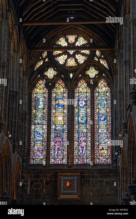 Glasgow cathedral interior - Glasgow, Scotland, UK Stock Photo - Alamy