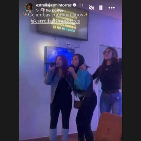 Estrella Torres As Celebr Su Cumplea Os Con Kevin Salas Y Sus Amigas