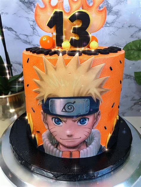 Naruto Cake Joliefillecakes Video Anime Cake Naruto Birthday