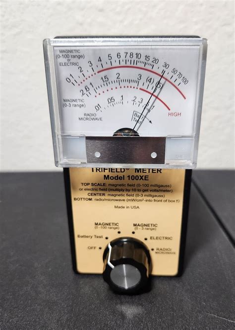 Trifield Xe Emf Meter Magnetic Electric Radio Ghost Hunting