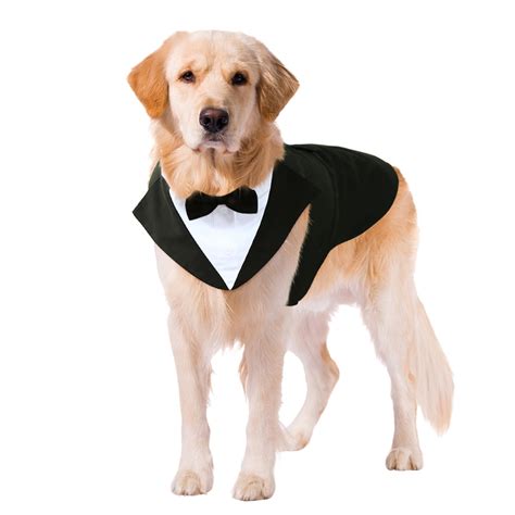 Kuoser Dog Tuxedo Suit Wedding Party Apparel - Walmart.com - Walmart.com