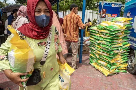 Pasar Murah Sembako Di Palu Antara Foto