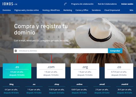 Dominio Gratis Registra Un Dominio Es Gratis Curso De Wordpress