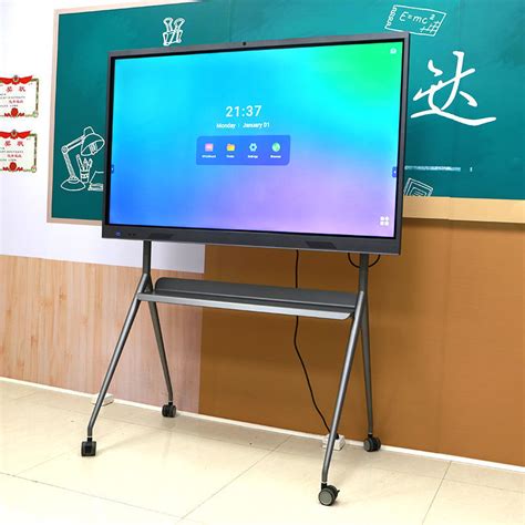 65 Inch Cheap Blackboard Whiteboard With Mobile Stand LED Interactive