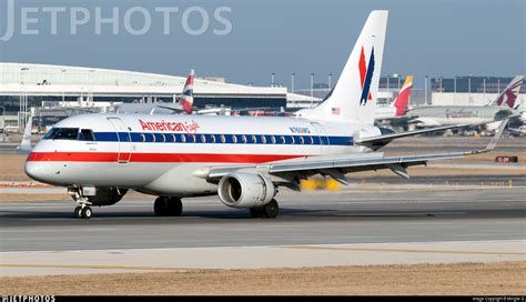 N Mq Embraer Std American Eagle Envoy Air Mingfei S