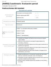 Examen Aab Cuestionario Evaluaci N Parcial Intento Pdf