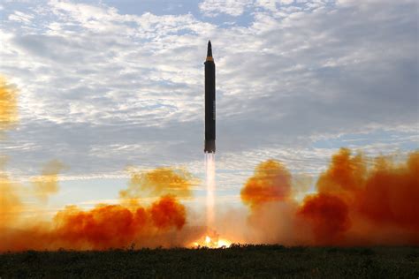 North Korea Hwasong 15 Hs 15 The Largest Ballistic Missile