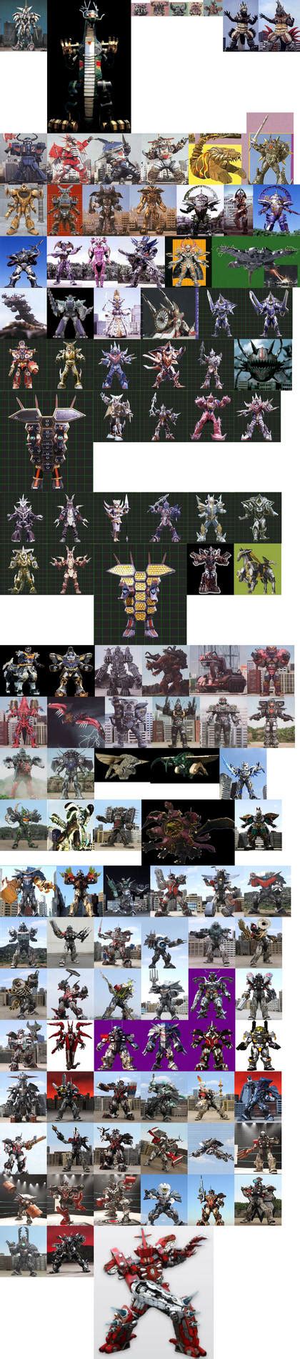 Evil Zords In Power Rangers By Chipmunkraccoonoz On Deviantart