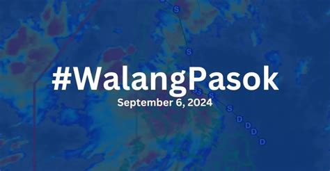 Walang Pasok On Sept 20 2024 Friday WhatALife