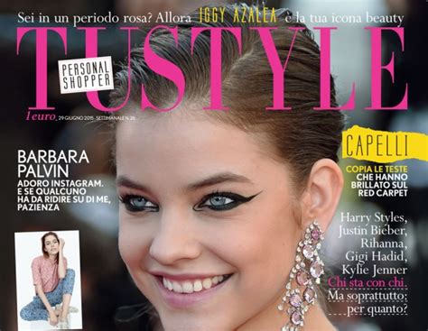 Tustyle è in edicola con Barbara Palvin Tu Style