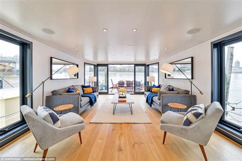 london houseboat  embankment  sale  psmillion daily mail