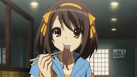 Eating noodles! - Haruhi Suzumiya (Character) Photo (35116378) - Fanpop