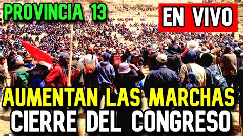 EN VIVO MARCHA MULTITUDINARIA POR EL CIERRE DEL CONGRESO EN CENTRO DE