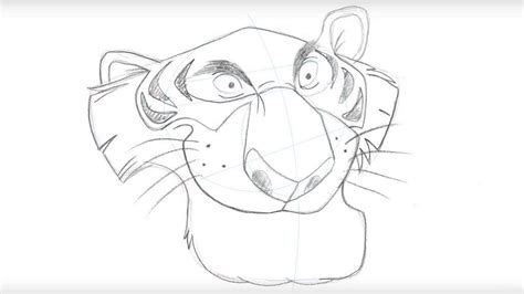 Learn To Draw Shere Khan At The Animation Experience At Disneys