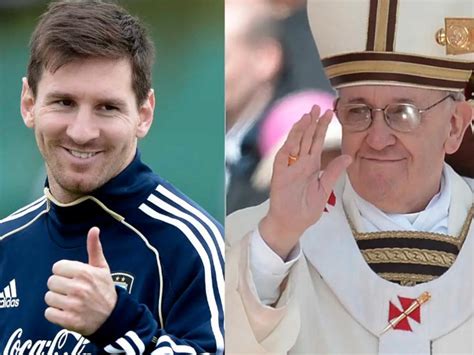 Messi Le Envió Una Remera Del Psg Autografiada Al Papa Francisco