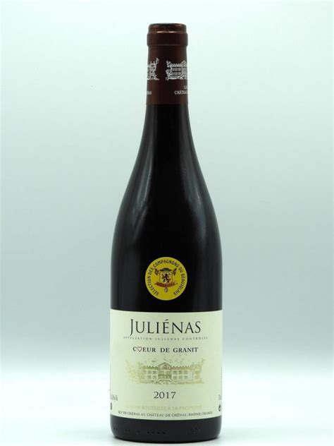 Juliénas Coeur de Granit 75 cl 2023 Château de Chénas Caves