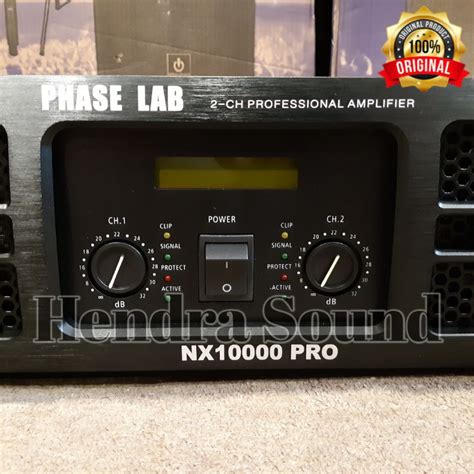 Harga Power Phase Lab Nx Jual Power Amplifier Phaselab