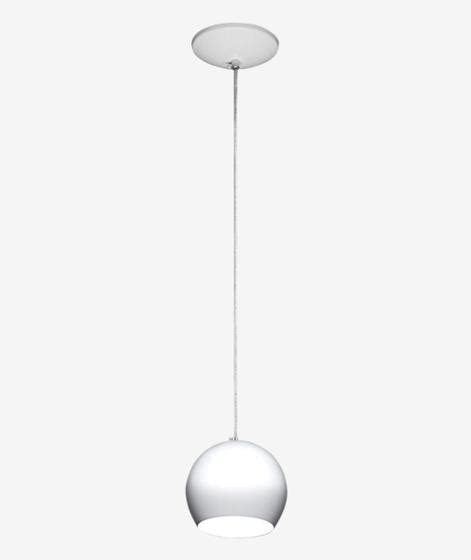 Pendente Bola Branco Lampadari Lustre Magazine Luiza