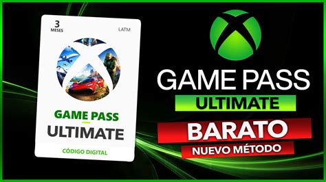 XBOX GAME PASS ULTIMATE BARATO En 2024 NUEVO YouTube