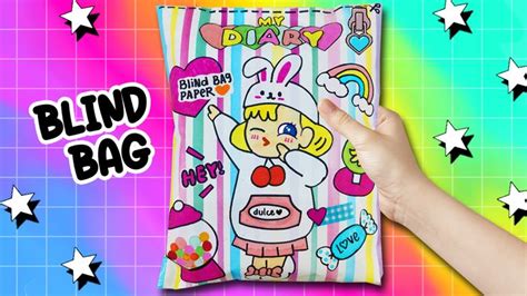 Blind Bag Paper Cute Stationery Asmr Back To School Supplies