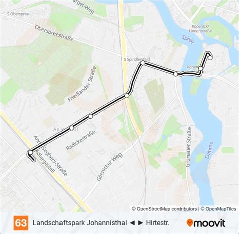 63 Route Fahrpläne Haltestellen Karten S Adlershof Aktualisiert