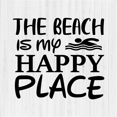 The Beach is my Happy Place - MasterBundles