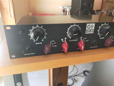 Gyratec Ix Dual Tube Microphone Preamplifier Gyraf Audio Audiofanzine