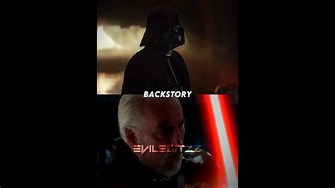 Darth Vader Vs Count Dooku Terms Of Writing Youtube