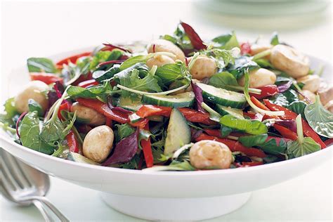 cold mushroom salad