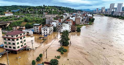 洪水襲湘黔贛皖 江西百萬人受災 商舖水浸多地停電 湖南懷化中小學停課 20240701 中國 每日明報 明報新聞網