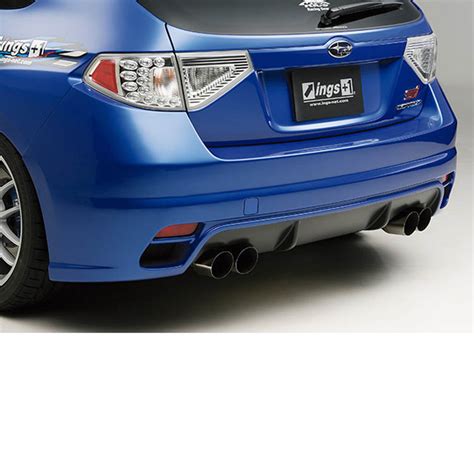 Damd Rear Bumper Frp For Subaru Impreza Wrx Sti Sedan Gvb