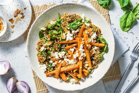 Freekeh Met Spinazie In Pittige Harissa Recept HelloFresh