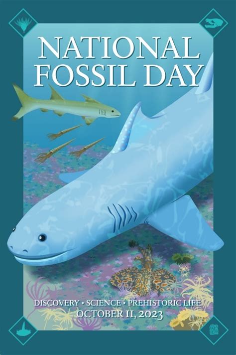 Fossils Of The National Fossil Day Artwork U S National Park