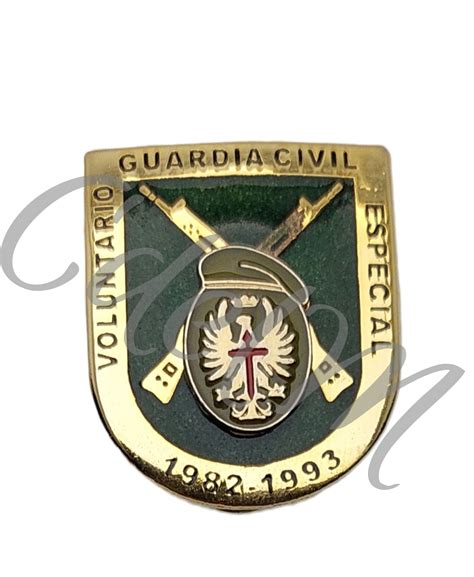 Distintivo Voluntario Especial De La Guardia Civil Condecoraciones